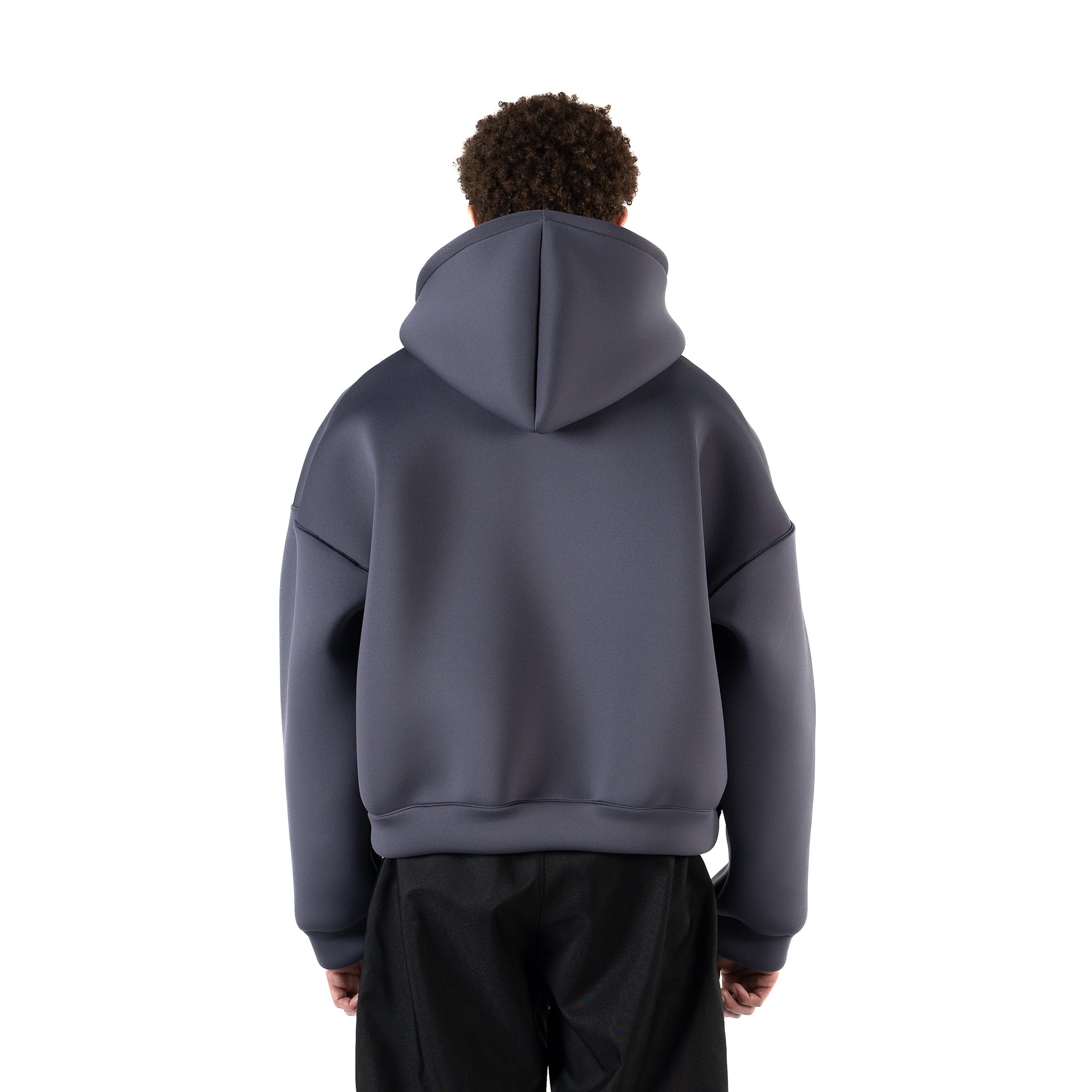 Neopren Zip Hoodie